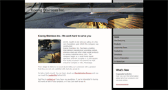 Desktop Screenshot of koenigstainless.com